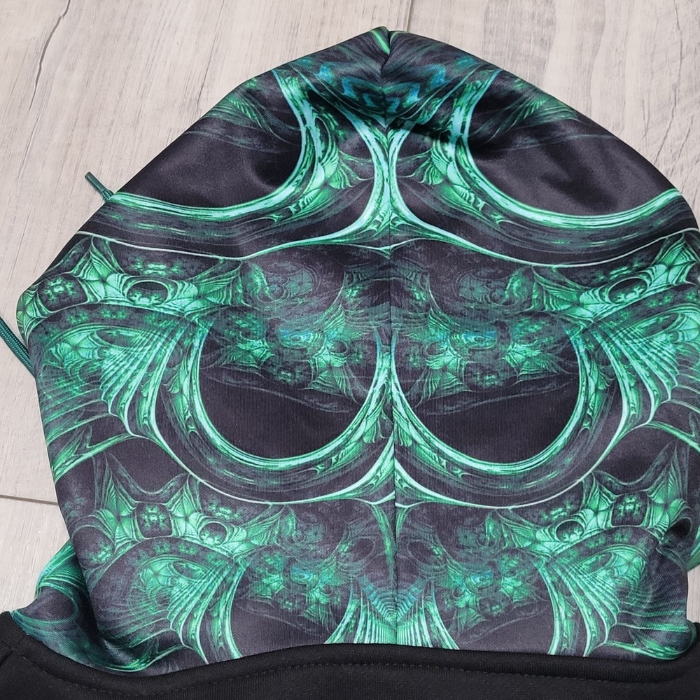 ✨Johnathan Singer x Many Visions Emerald Suwampee Dripper Hoodie XL Tipper Art - Picture 7 of 16